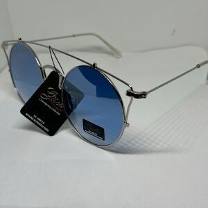Giselle Round Double Bridge Sunglasses UV400